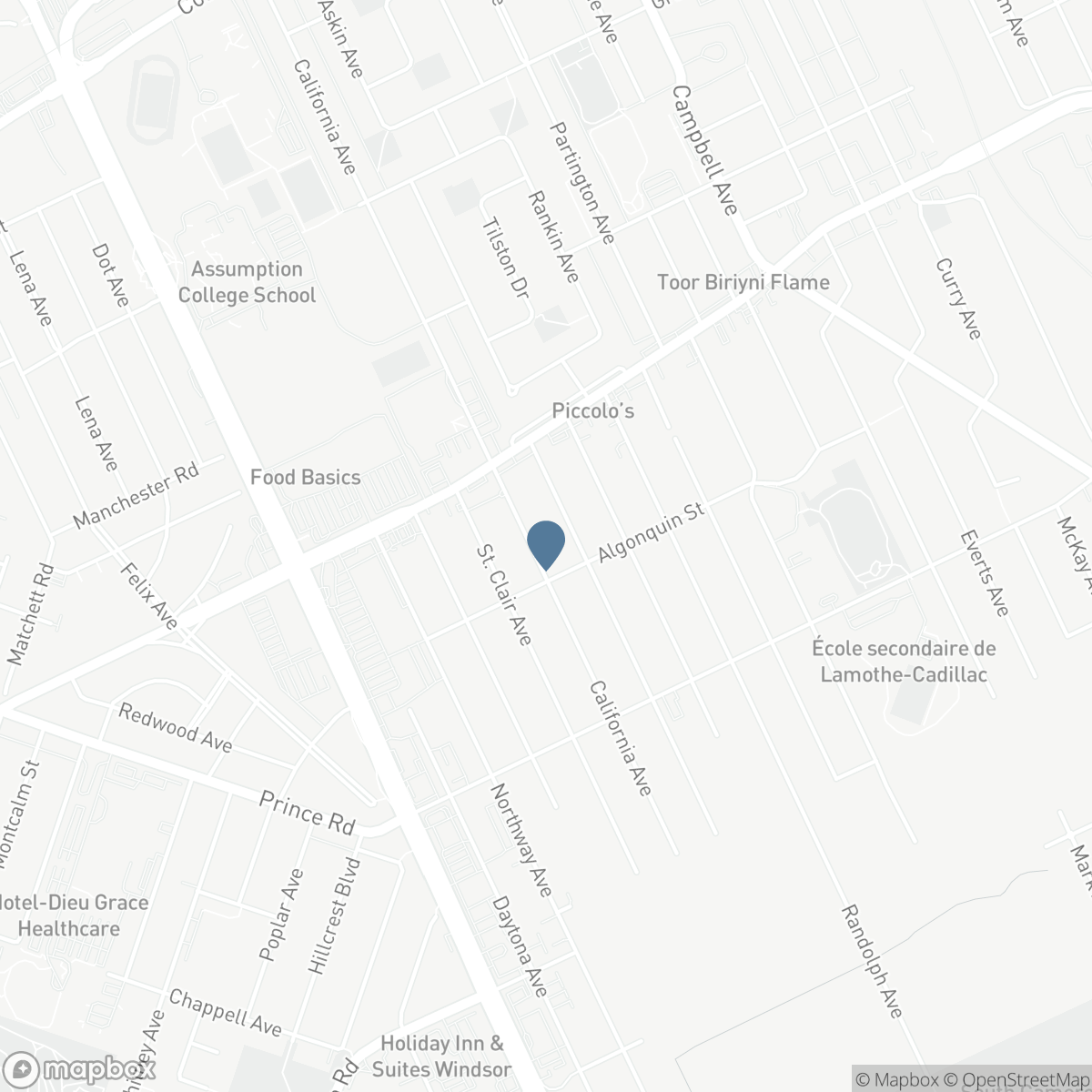 1546 California AVENUE, Windsor, Ontario N9B 3A3